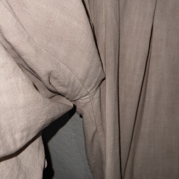 Free People Neutral Beige‎ Calla Pleated Trousers Size 10 - Picture 5 of 9